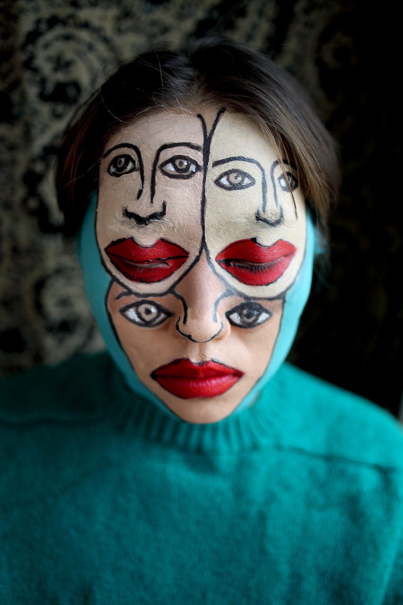 „Multifaced No. 10“ by Sebastian Bieniek (B1EN1EK), 2019, Berlin (Germany). Model: Zoljargal Enkh-Amgalan. Edition of 9 original photographs. 100 cm. x 67 cm. From the „Multifaced“ series. Oeuvre of Bieniek-Face. „Multifaced No. 10“ by Sebastian Bieniek (B1EN1EK), 2019, Berlin (Germany). Model: Zoljargal Enkh-Amgalan. Edition of 9 original photographs. 100 cm. x 67 cm. From the „Multifaced“ series. Oeuvre of Bieniek-Face.