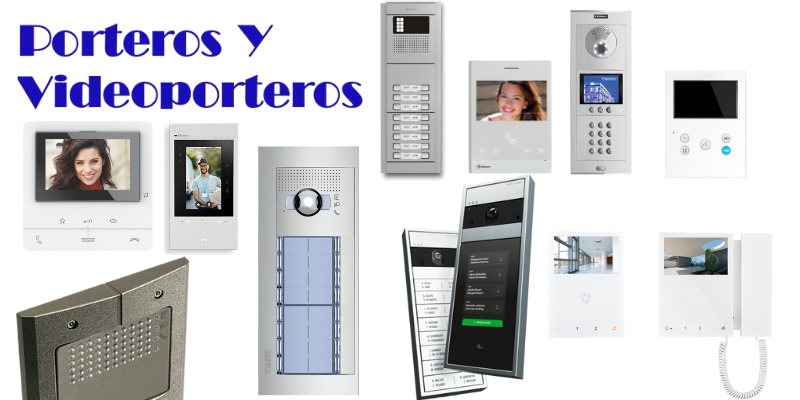 porerteros videoporteros Tegui, Comelit, Fermax Golmar
