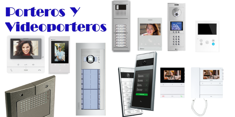 porerteros videoporteros Tegui, Comelit, Fermax Golmar