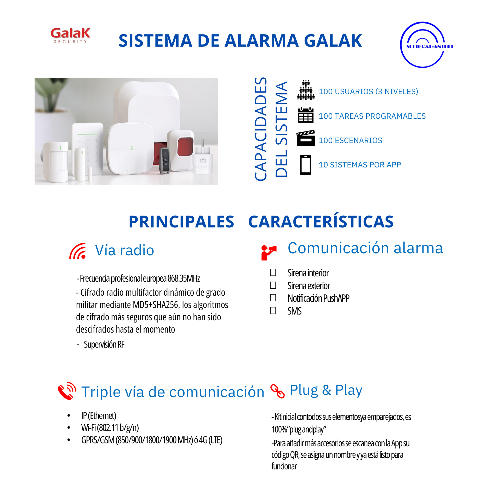 Seguridad en la vivienda con los sistemas de alarmas Galak