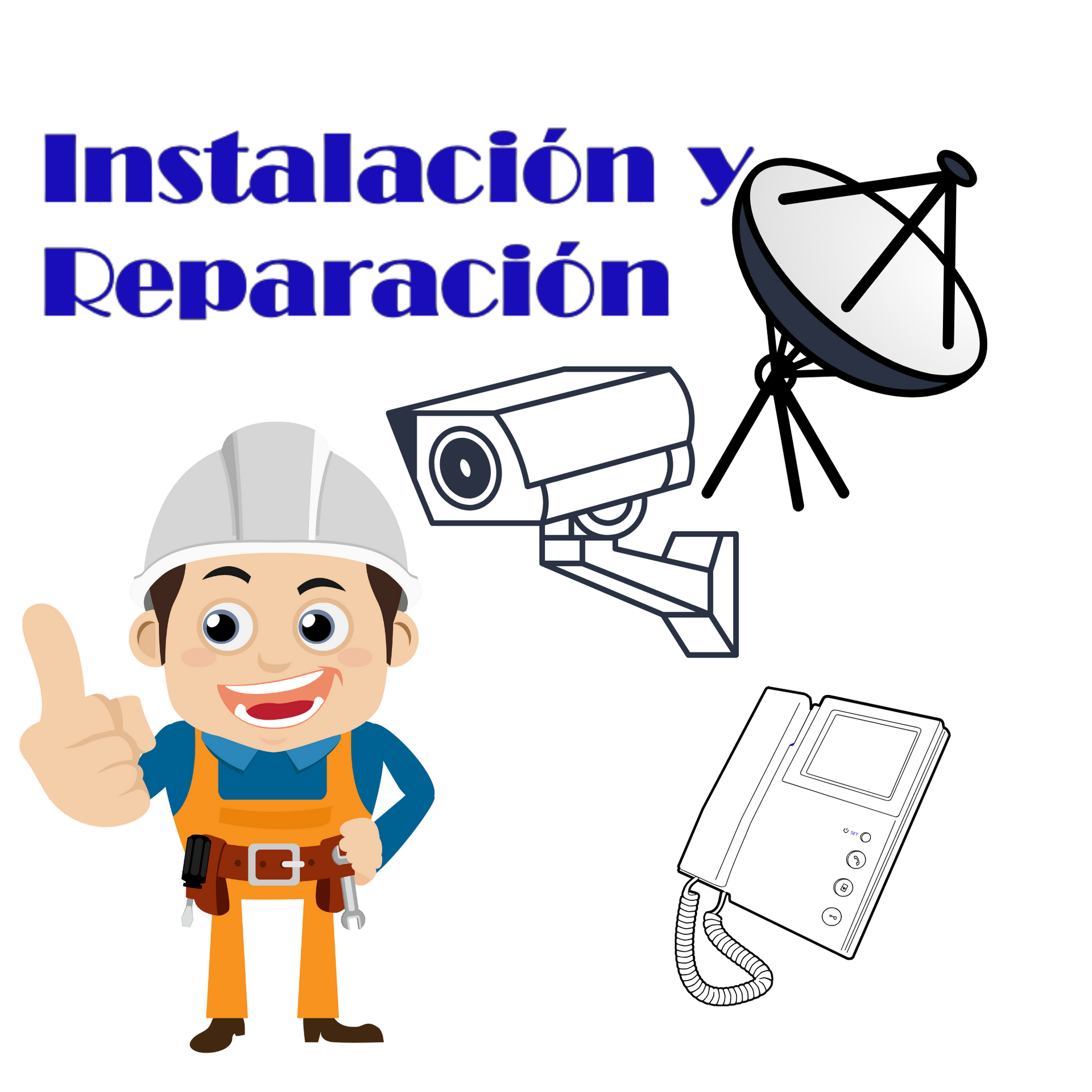 reparación instalación y mantenimiento antenas tdt, parrillas, sat, satélite, parabólica