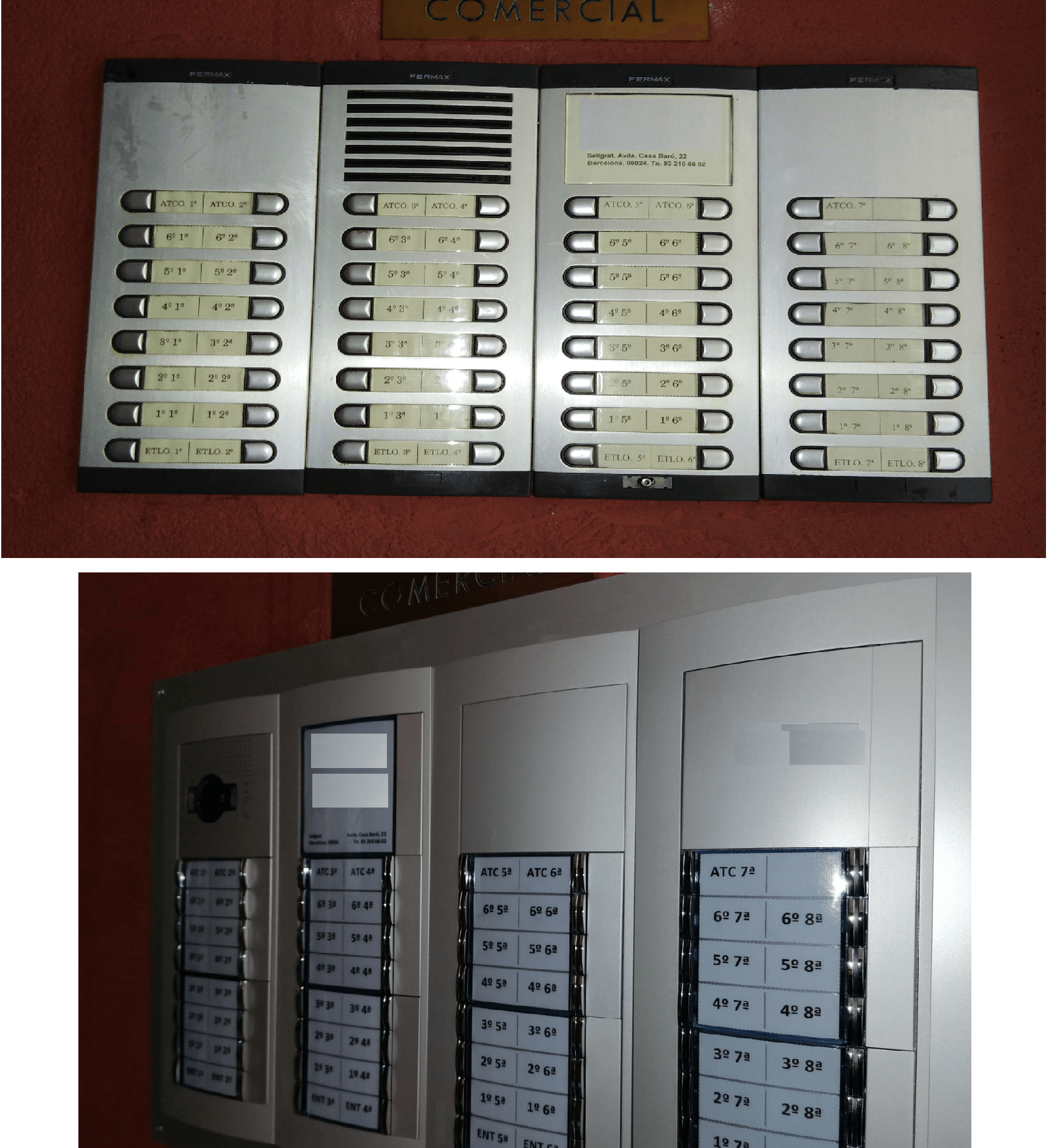 Renovación portero a videoportero 2 hilos Tegui