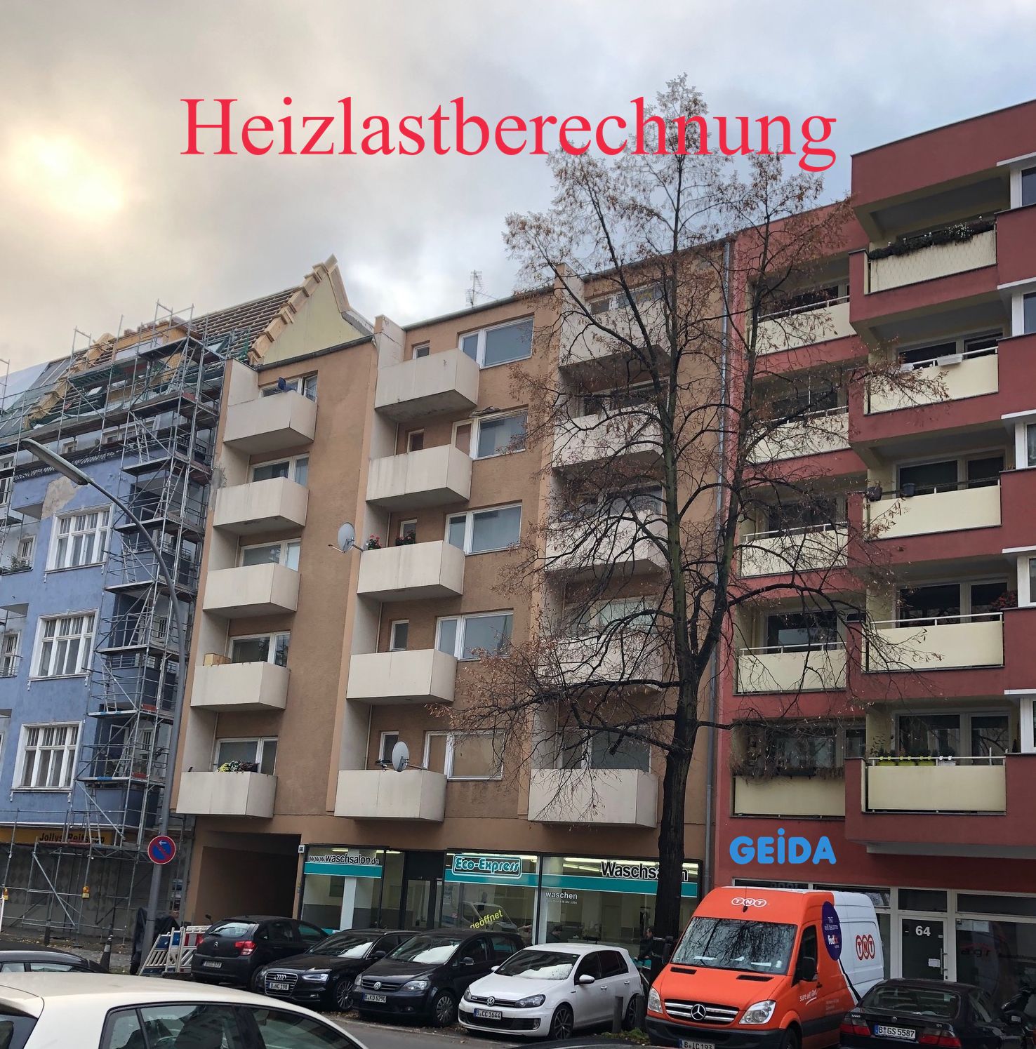 Die energetische Gebäudesanierung bei Wohngebäuden und Nichtwohngebäuden mit BAFA / KfW Zuschuss für Fassadendämmung, Wärmeschutzfenster und Austausch der Heizung startet mit dem individuellen Sanierungsfahrplan und der Heizlastberechnung. GEIDA Projektentwicklung