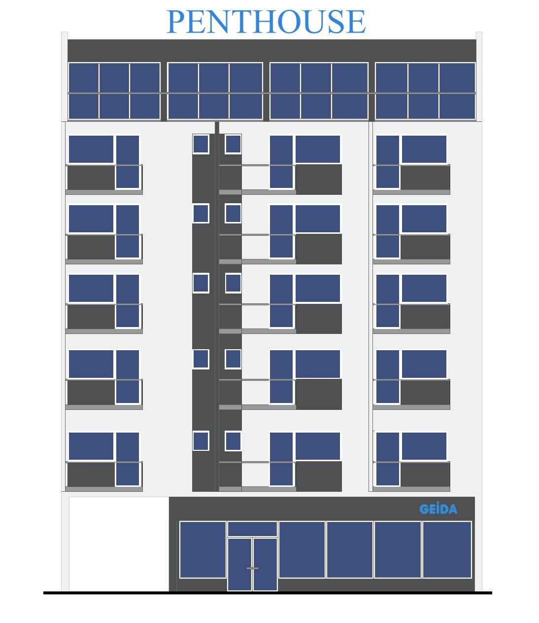 Die Baugenehmigung für die Aufstockung um ein Staffelgeschoss mit Penthouse auf dem Flachdach in Berlin Wilmersdorf ist erteilt. GEIDA Projektentwicklung, Architekt, Architektur, Gebäudesanierung.