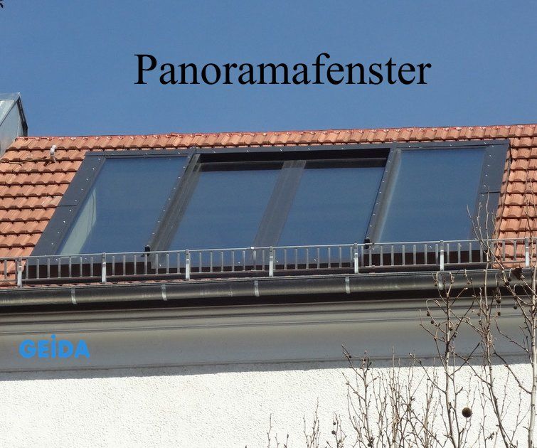 Das Panoramafenster vor der Loggia beim Dachausbau in Berlin Prenzlauer Berg. GEIDA Projektentwicklung