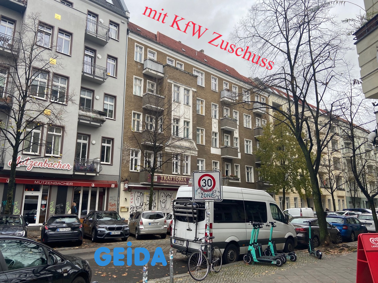 Die energetische Gebäudesanierung bei Wohngebäuden und Nichtwohngebäuden mit BAFA / KfW Zuschuss für Fassadendämmung, Wärmeschutzfenster und Austausch der Heizung startet mit dem individuellen Sanierungsfahrplan. GEIDA Projektentwicklung