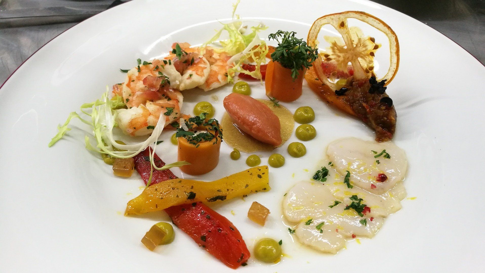 Vorspeise, Candlelightdinner, Restaurant