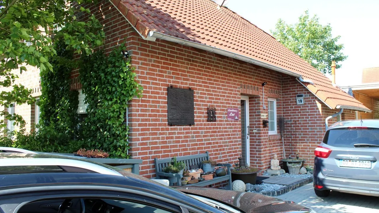 Eingangsbereich Landhaus Leo in Greetsiel