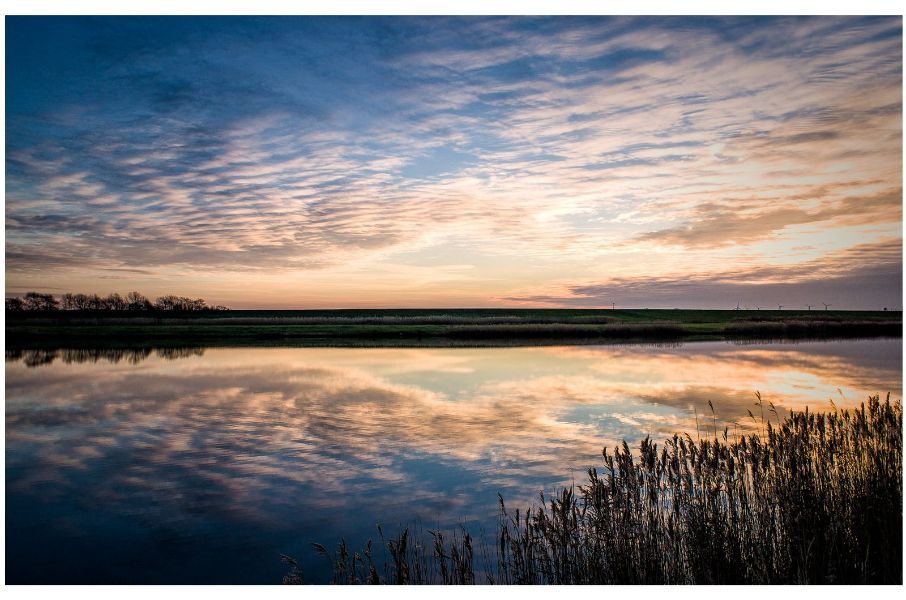 Der Badesee in Greetsiel