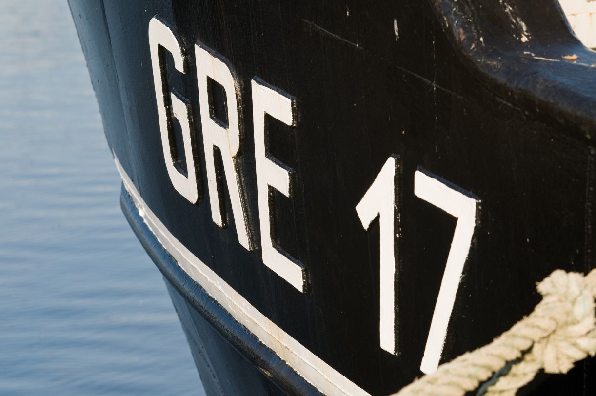 Bild von einem Kutter Greetsiel Kutter Gre 17