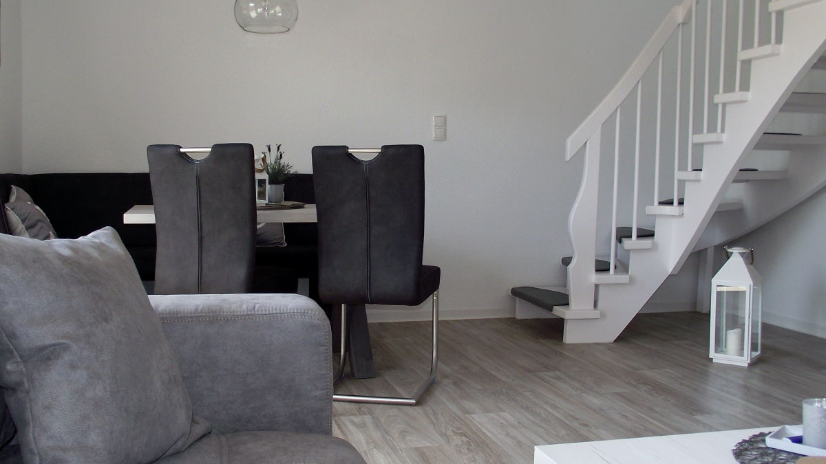 Helles Wohnzimmer Ferienhaus Neuland 2 Greetsiel