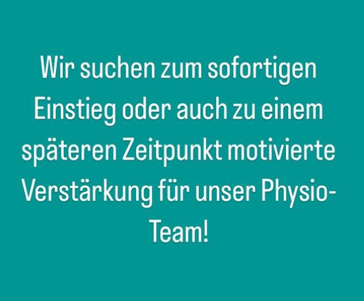 Stellenanzeige Fit Im Tal Physiotherapie Osteopathie