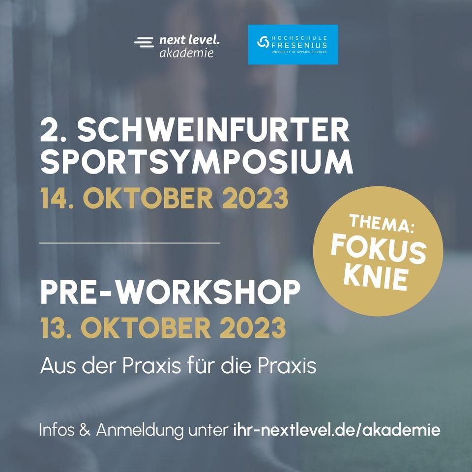 Schweinfurter Sportsymposium Flyer