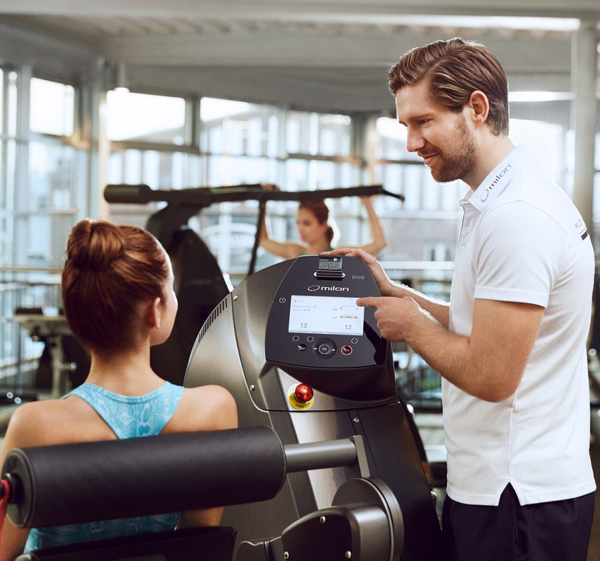Milon - elektronischer Zirkel im CAMPO SPORTS in Koblenz