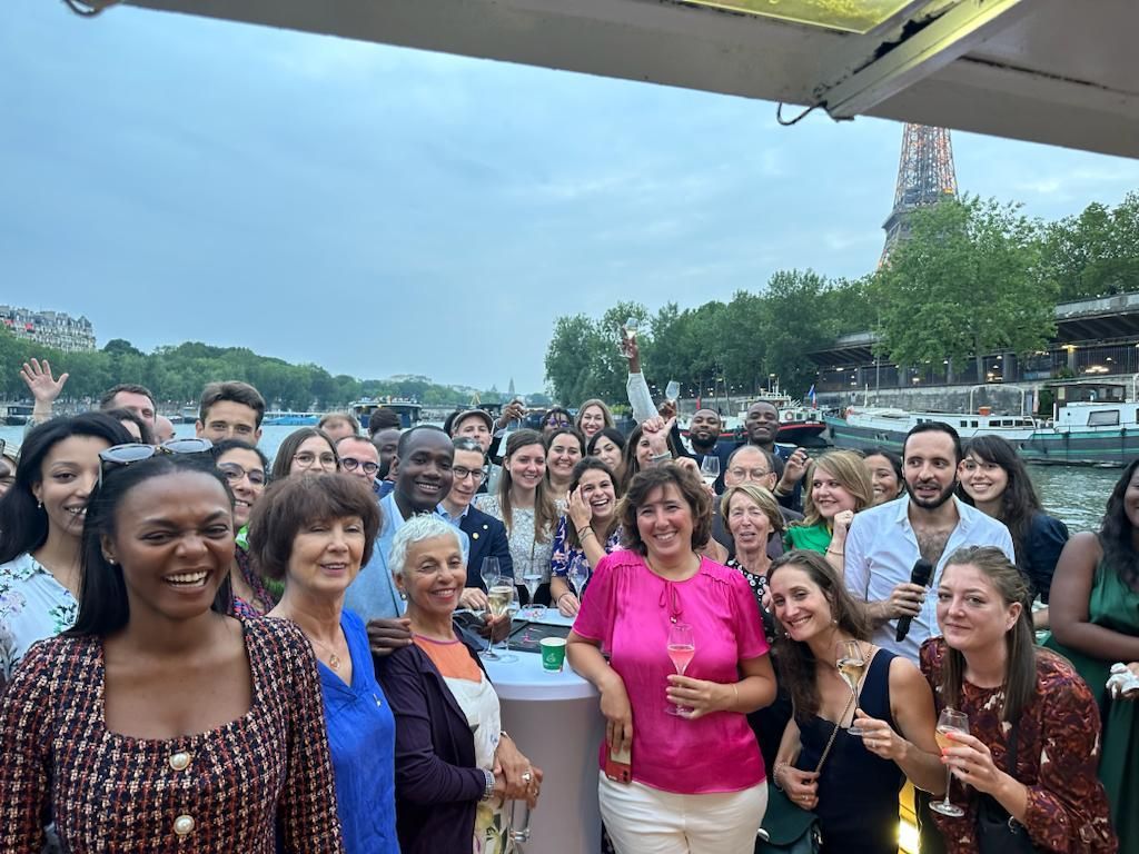 Photo de la passation 2023-2024