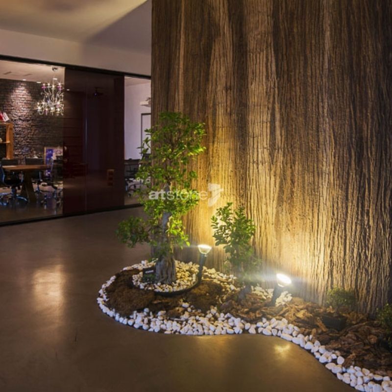 Baumrinden Wandverkleidung Echte Baumrinden Oberflächen und Wandverkleidungen