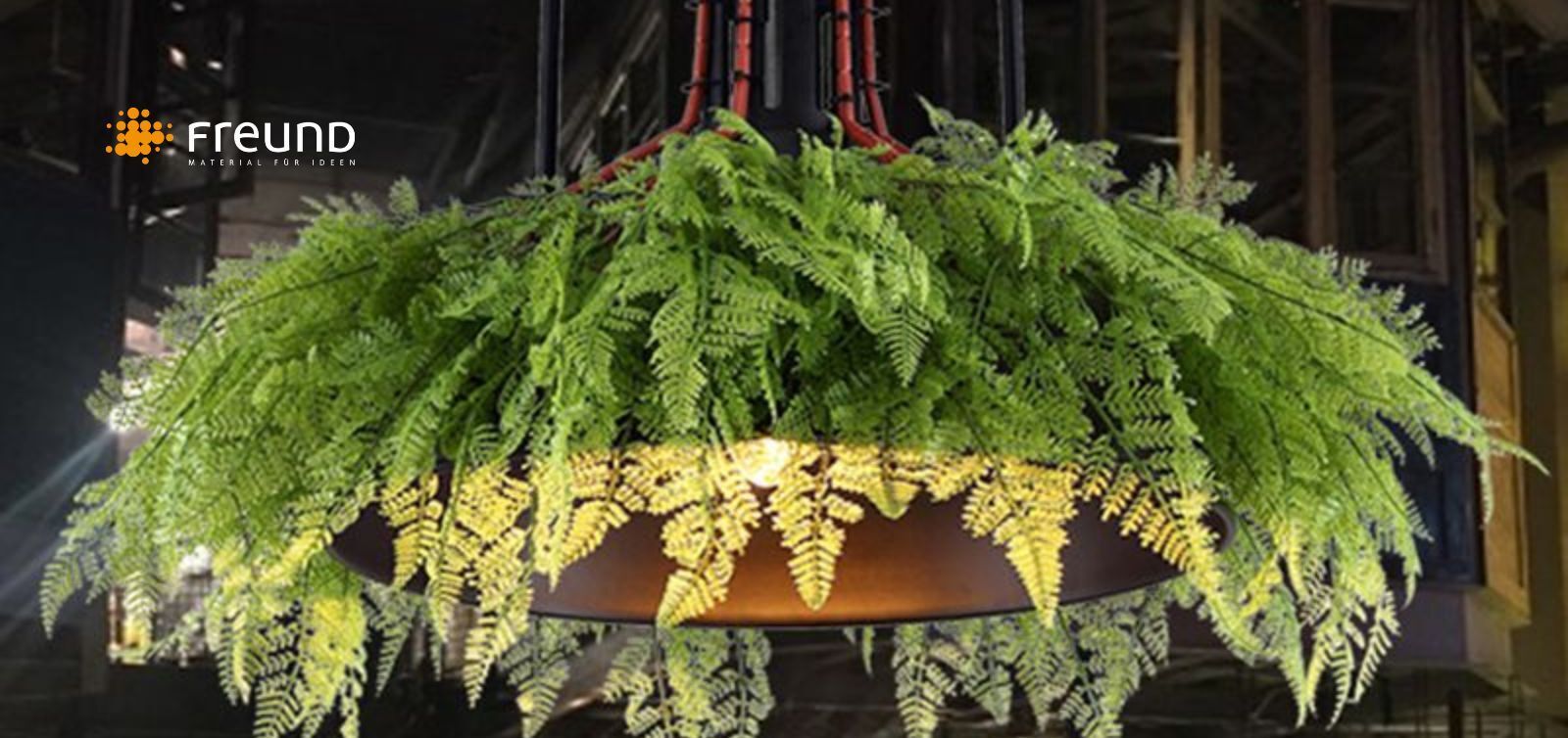 Pflanzen Lampenschirm - Naturbeleuchtung