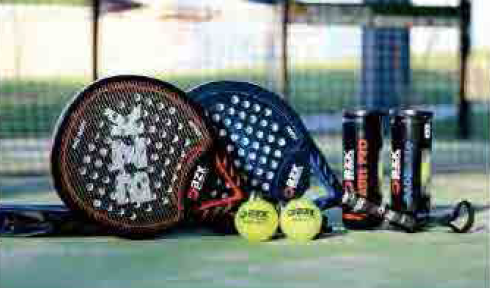 PALAS PÁDEL-BALONES-GUANTES-MEDIAS