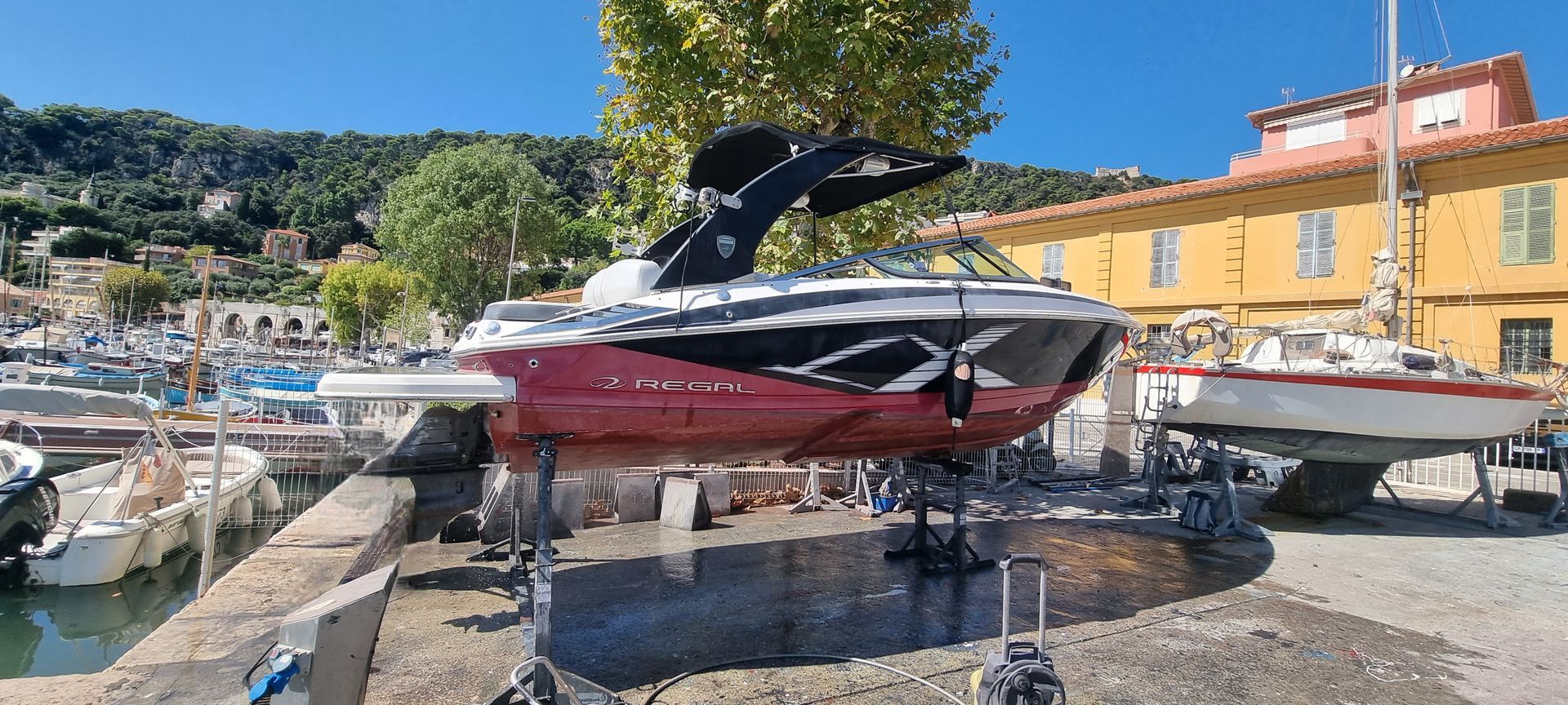 Réfection moteur in-board et reconstruction complète à Villefranche-sur-Mer par Mecano Nautique