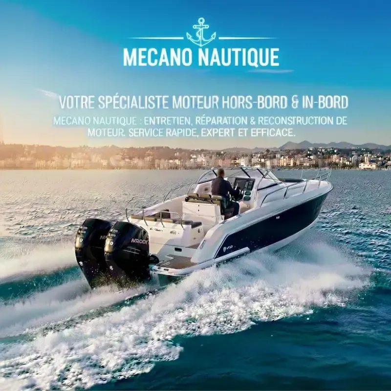 Mecano Nautique Nice : Spécialiste entretien et reconstruction de moteur hors-bord et in-bord. Service fiable et compétitif.