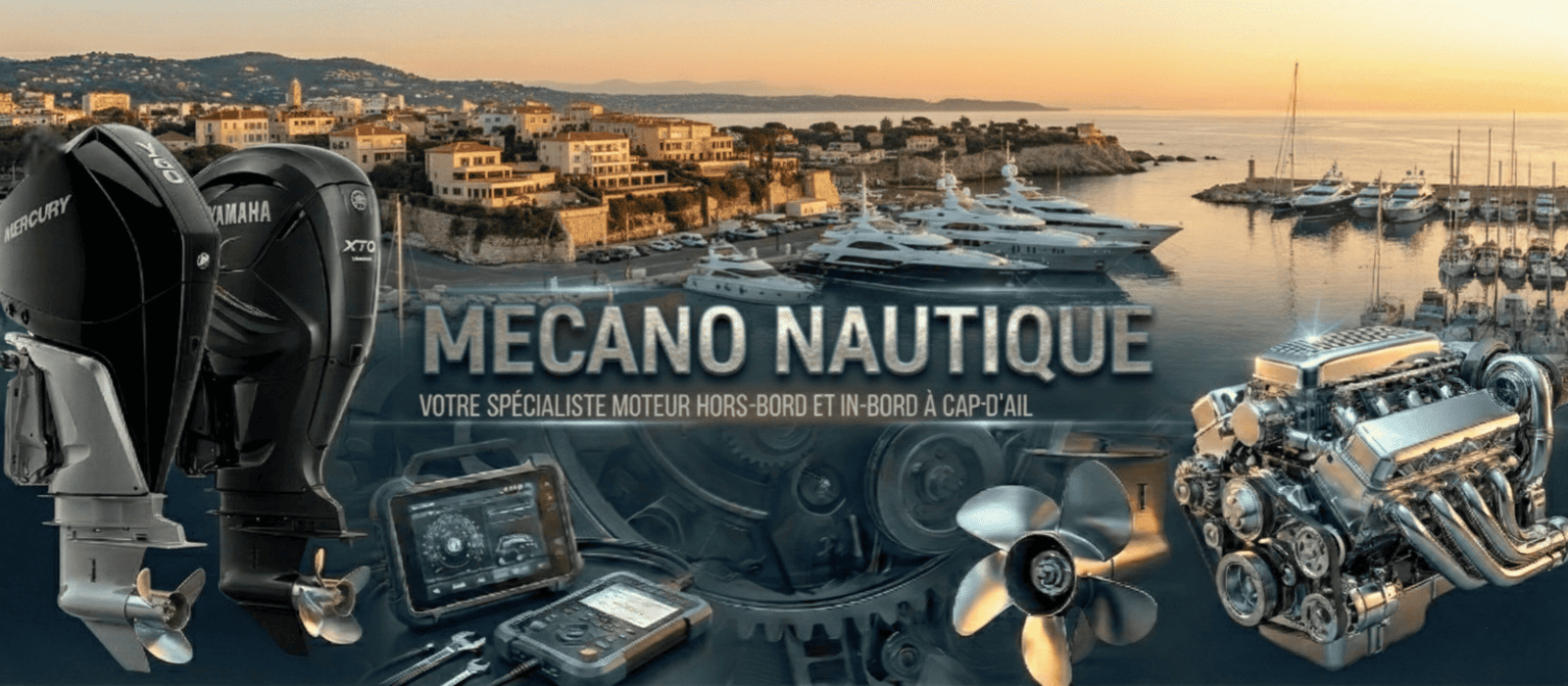 Mécanicien Bateau Moteur Hors-Bord & In-Bord Entretien, Réparation, dépannage Cap-D'-Ail