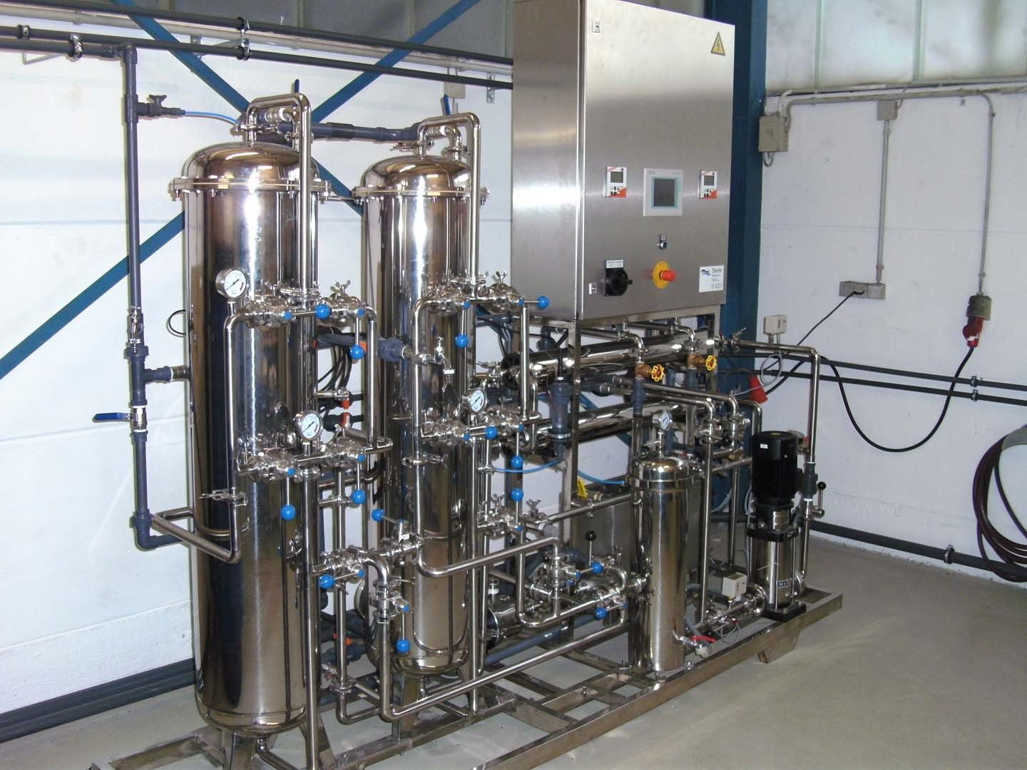 Beispiel einer modularen ECOWA-Systemlösung zur Wasseraufbereitung