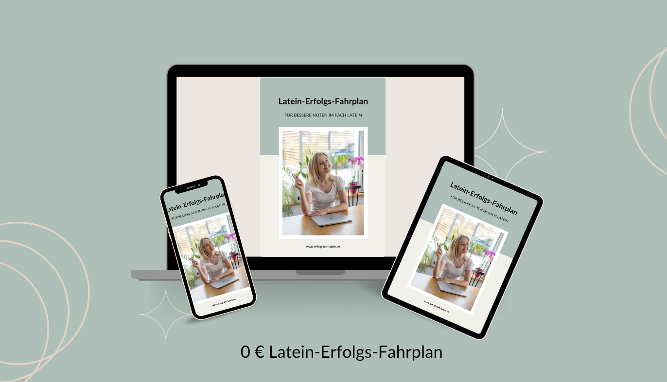 Latein-Erfolgs-Fahrplan Mock-Up Latein-Erfolgs-Fahrplan