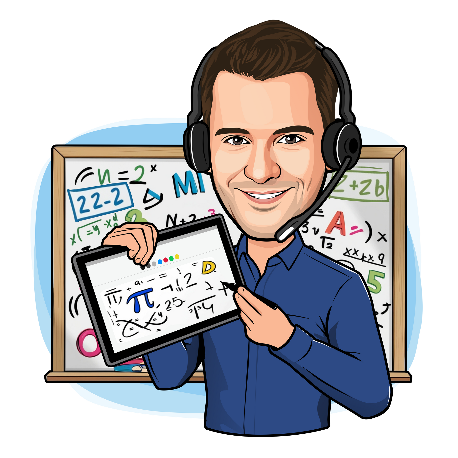 Florian Strohhäcker von der Mathe Online School