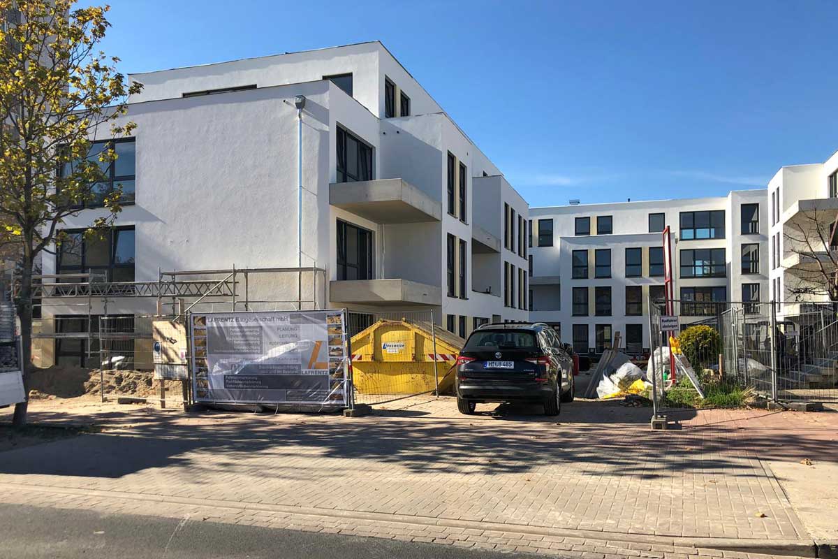 Neubau Abdichtung einer Tiefgarage inkl. Decke