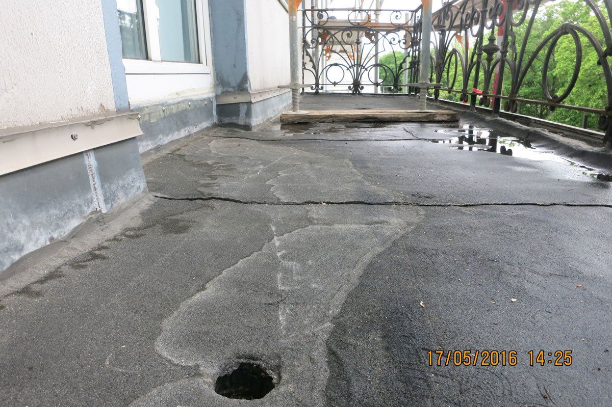 Sanierung von vier Balkonen