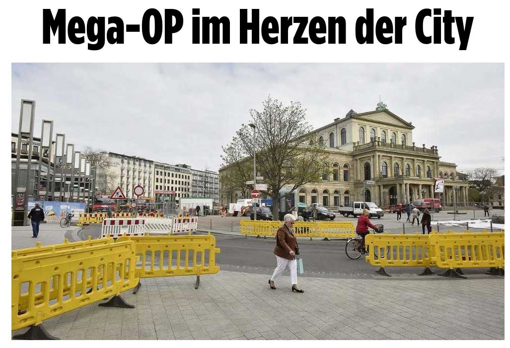 Bauwerksabdichtung am Kroepke in Hannover Bauwerksabdichtung im Herzen Hannovers