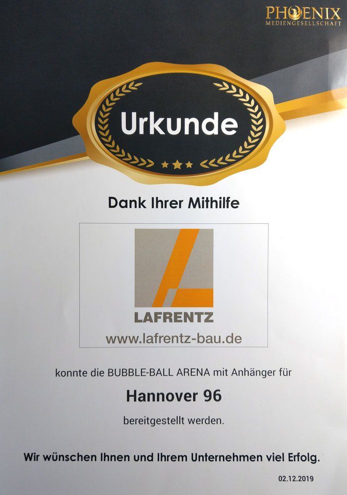 Bubble Ball Arena Hannover 96 Bubble Ball Arena Hannover 96