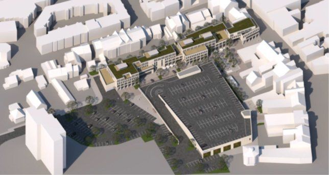 zur Parkdeckabdichtung des Einkaufzentrums Lindenquartier  in Peine Parkdeckabdichtung Einkaufzentrums Lindenquartier  Peine