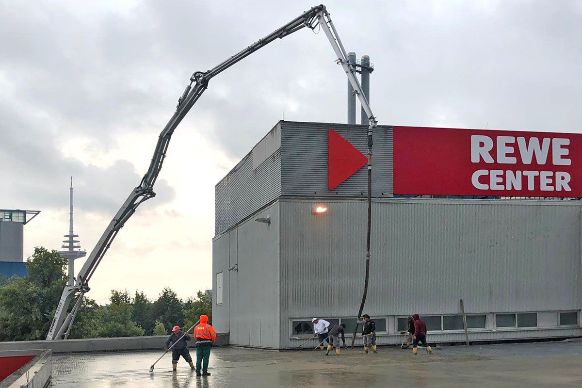 Parkdecksanierung KW 32 REWE-Center Kiel, zweiter Bauabschnitt