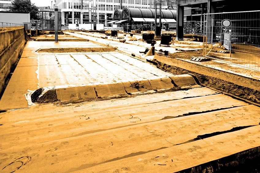 Bauwerksabdichtung und Deckenerneuerung