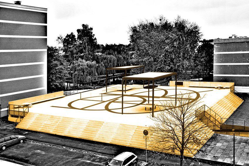 Parkdecksanierung und Umgestaltung