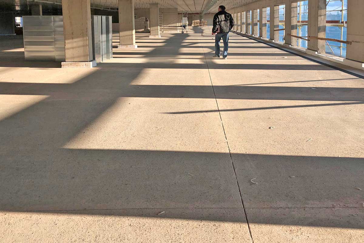 Neubau Parkdeck Belag und Abdichtung inkl. Rampe