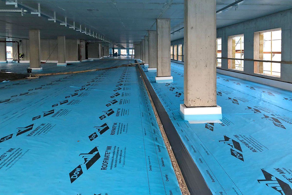 Neubau Parkdeck Belag und Abdichtung inkl. Rampe