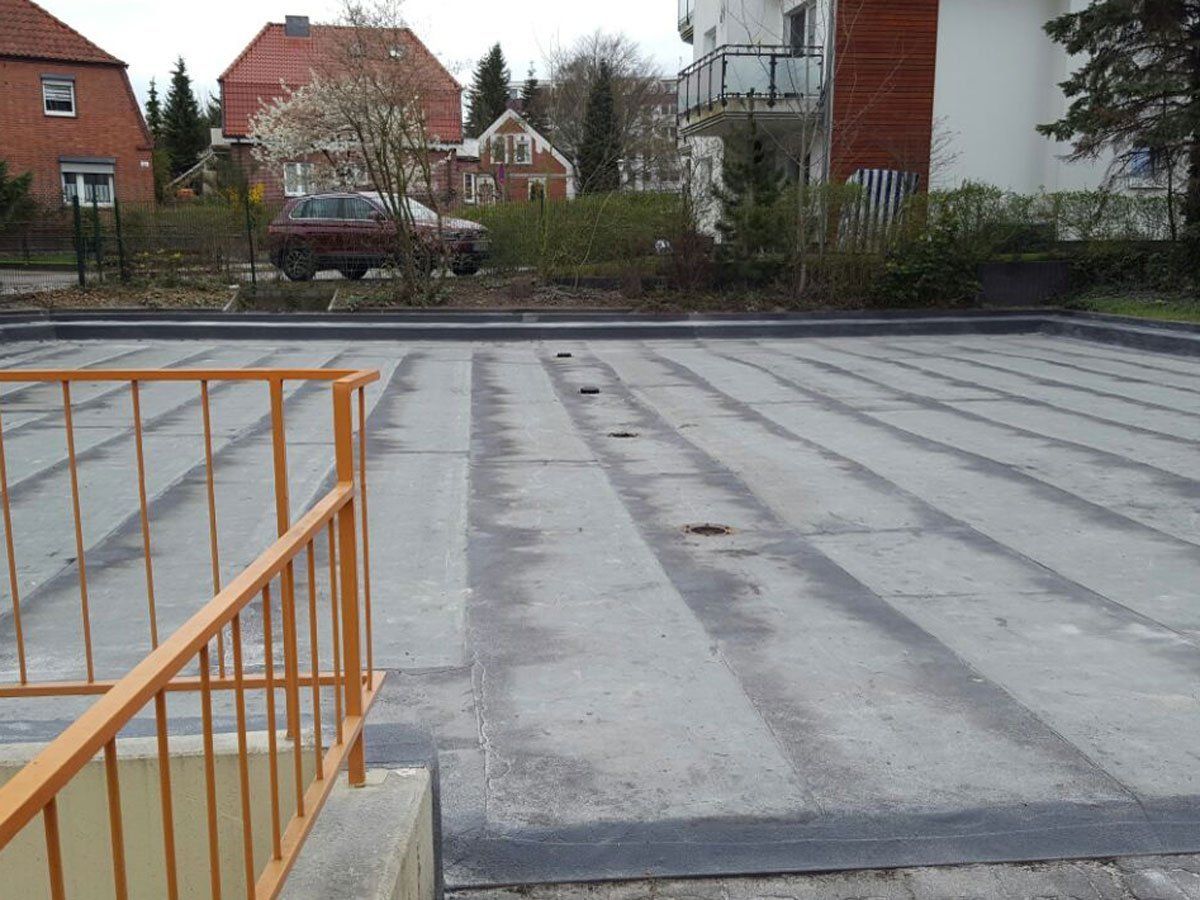 Parkdecksanierung inkl. Rampe, Parkflächenmarkierung