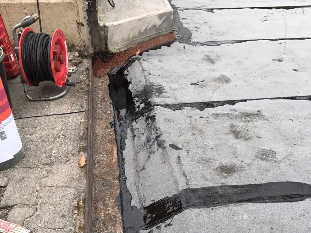 Parkdecksanierung inkl. Rampe, Parkflächenmarkierung