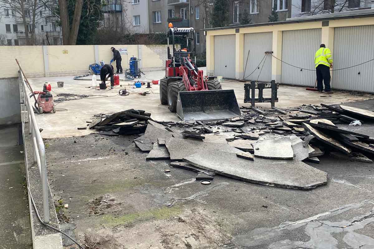 zur Parkdecksanierung Hofkellerdecke ungedämmt Parkdecksanierung Hofkellerdecke ungedaemmt