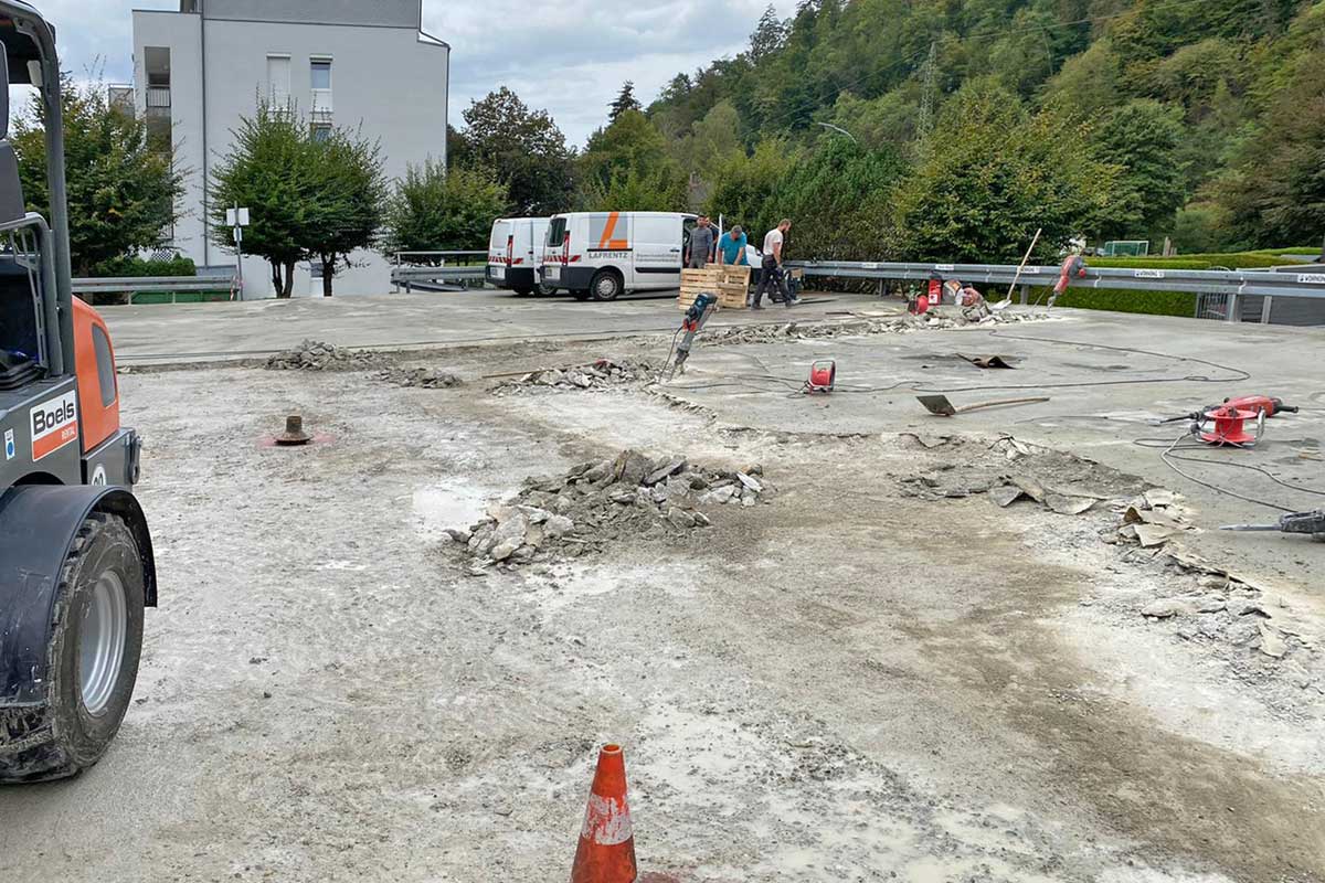 zur Parkdecksanierung einer WEG in Schopfheim Parkdecksanierung WEG Schopfheim