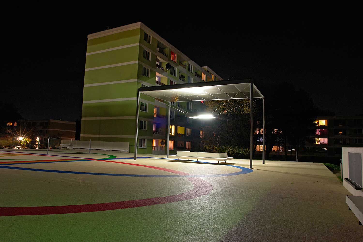 Umgestaltung des Parkdecks zum Quartierplatz fertiggestellt