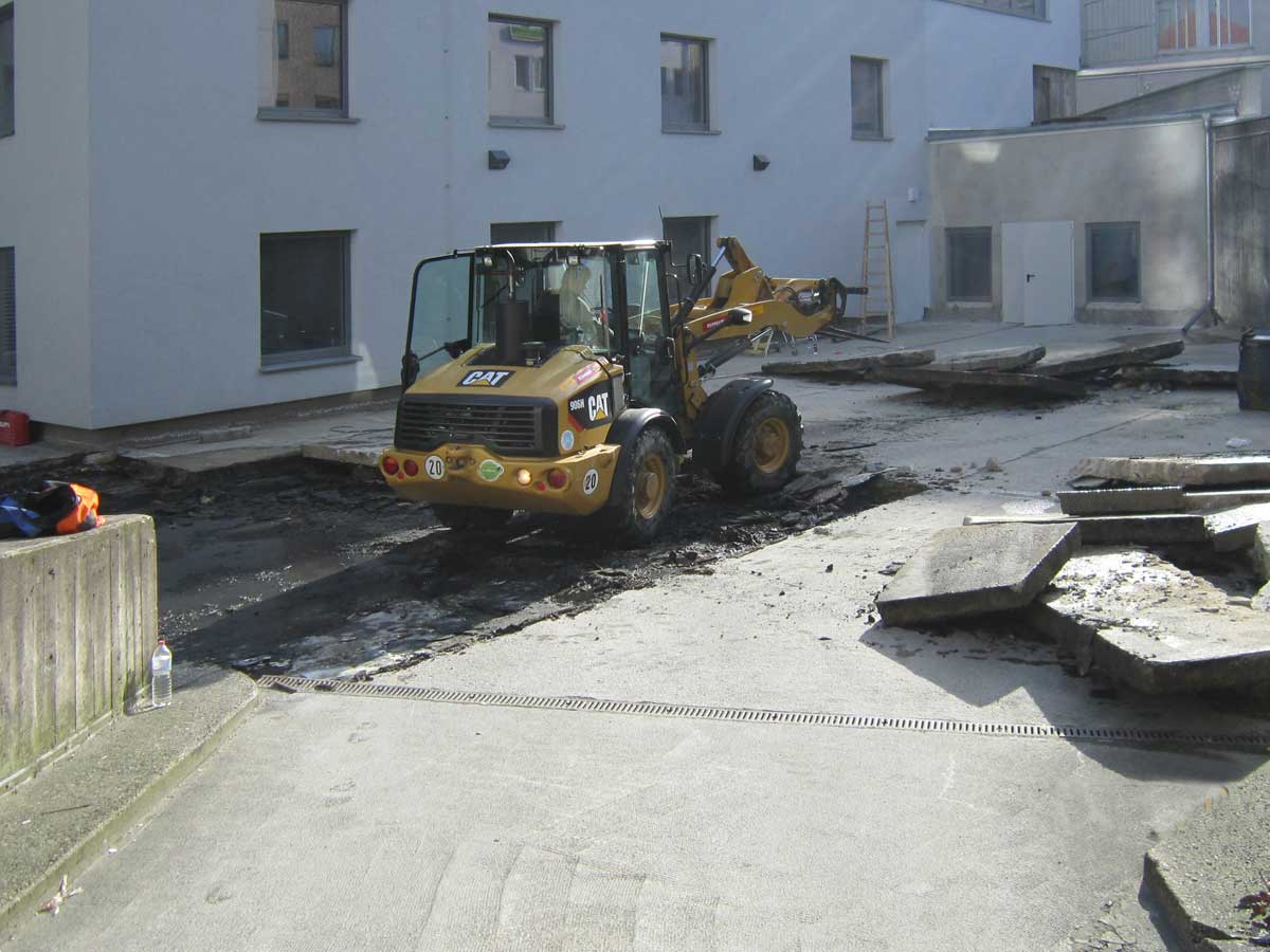 Parkdecksanierung inkl. Parkflächenmarkierung