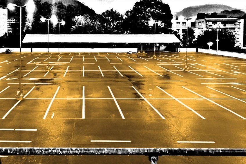 Parkflächenmarkierung