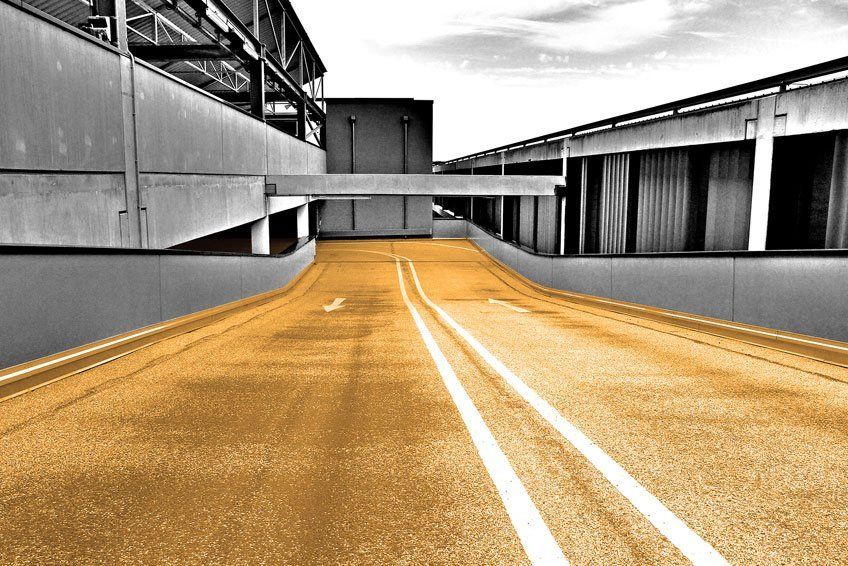 Parkhaussanierung und Rampe