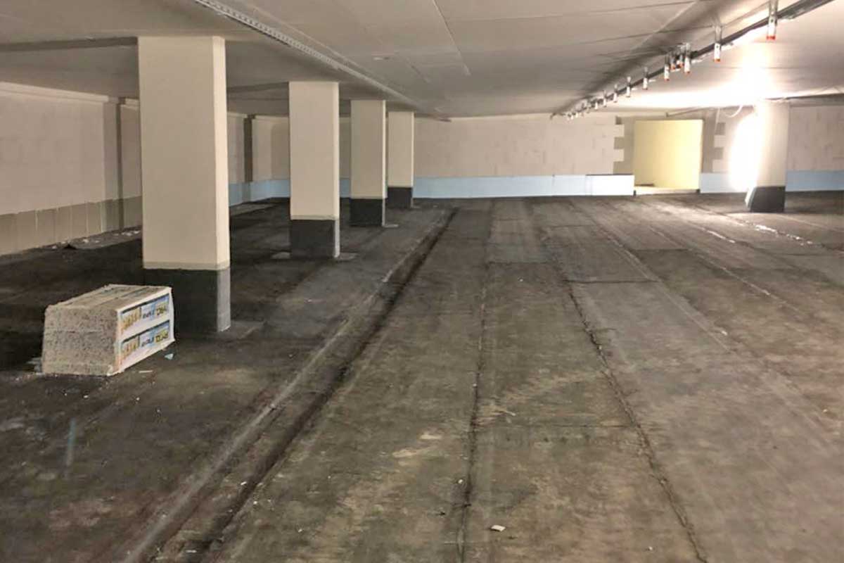 Parkdeckbelagsarbeiten, LOOK 21 Stuttgart