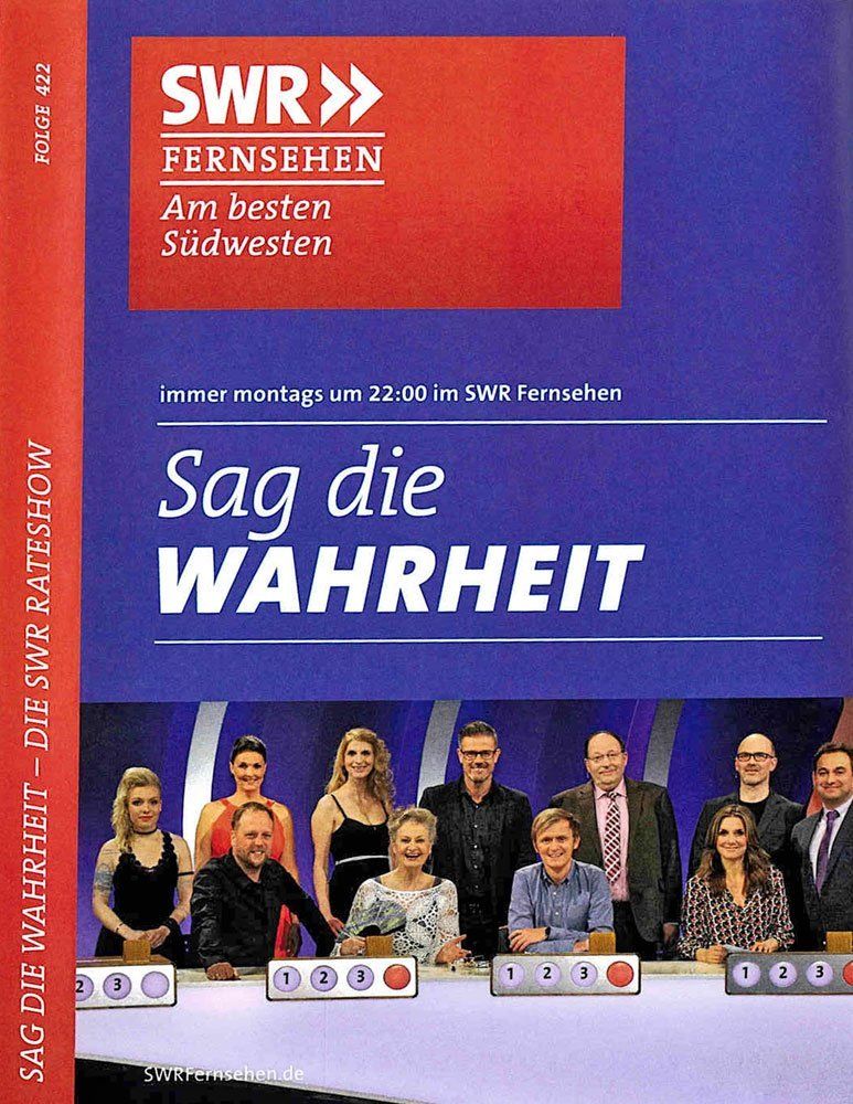 Mustafa Pekuzak bei Sag die Wahrheit SWR Fernsehen Ratesendung heiss und fluessig Sag die Wahrheit SWR Fernsehen Ratesendung heiss und fluessig