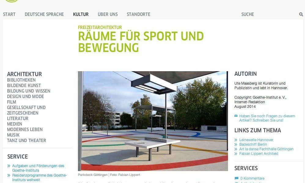 Quartierplatz Fröbelweg Göttingen Goethe Institut - Freizeitarchitektur - Quartierplatz Fröbelweg Göttingen Goethe Institut - Freizeitarchitektur -