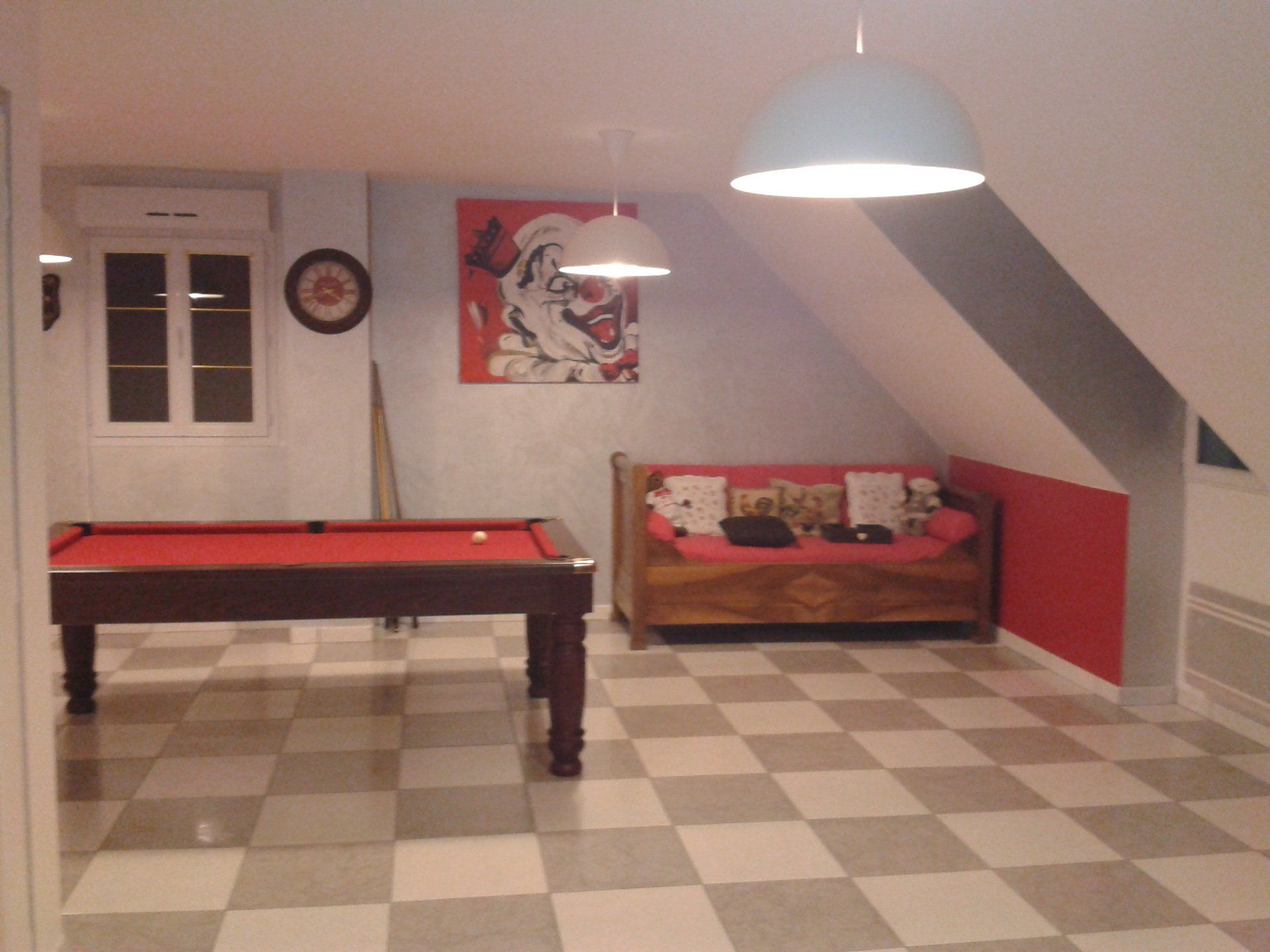 aménagement salle de billard